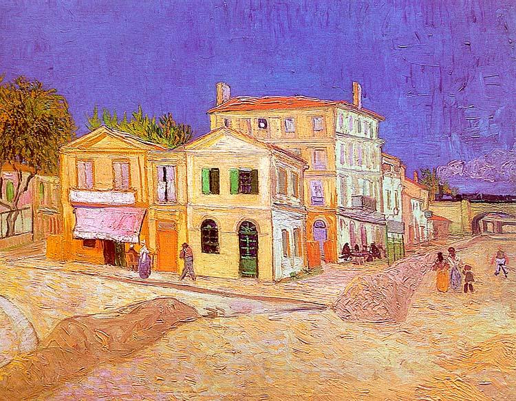 Vincent Van Gogh The Yellow House France oil painting art